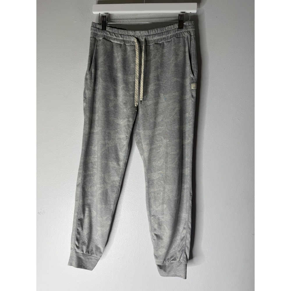 Vuori Heather grey camo performance joggers‎ women's size small